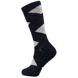 +MD Argyle Bamboo Cushioned Crew Dress Socks